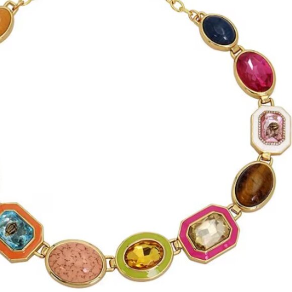 KURT GEIGER LONDON Signature Stone Gem Necklace - Picture 5 of 11